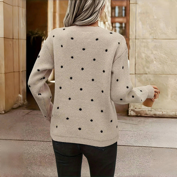 Florence - Polka Dot Knitted Sweater