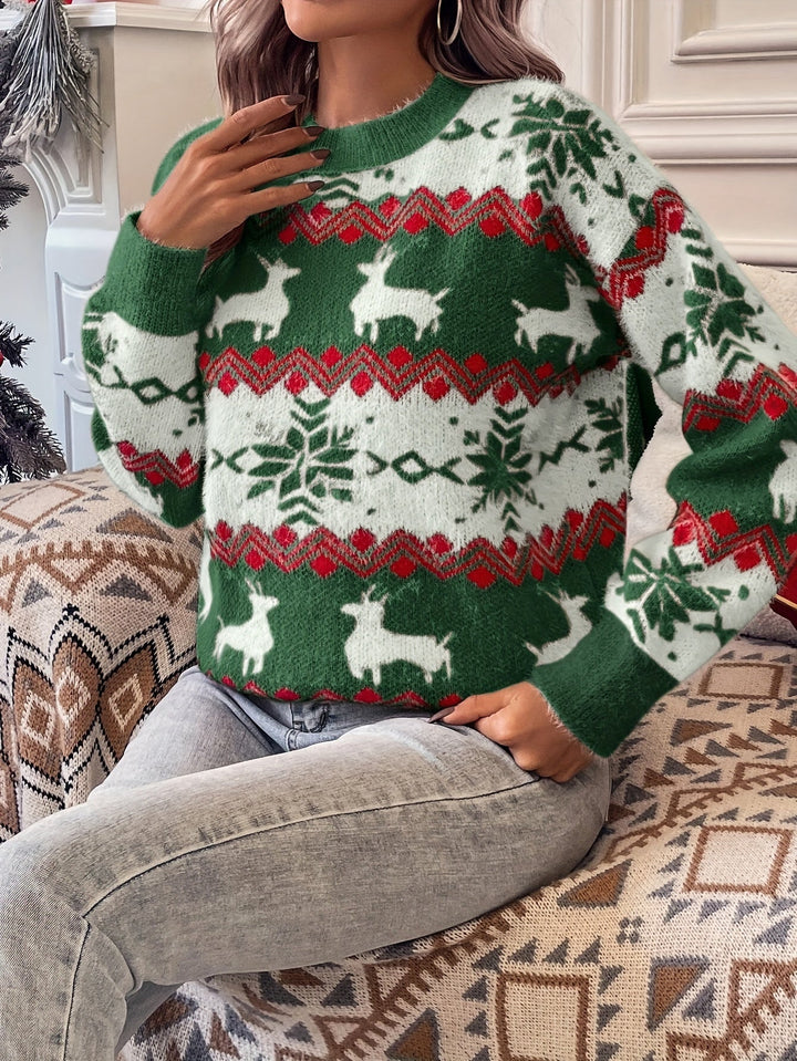 Luna™ Christmas Crew Neck Sweater