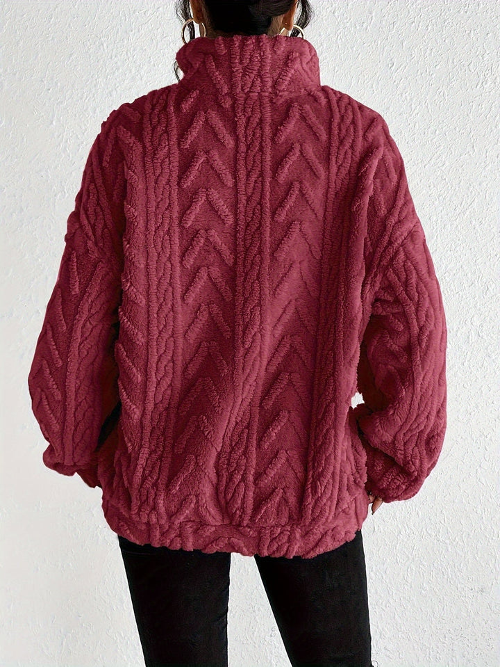 Hazel™ Elegant Fleece Sweater