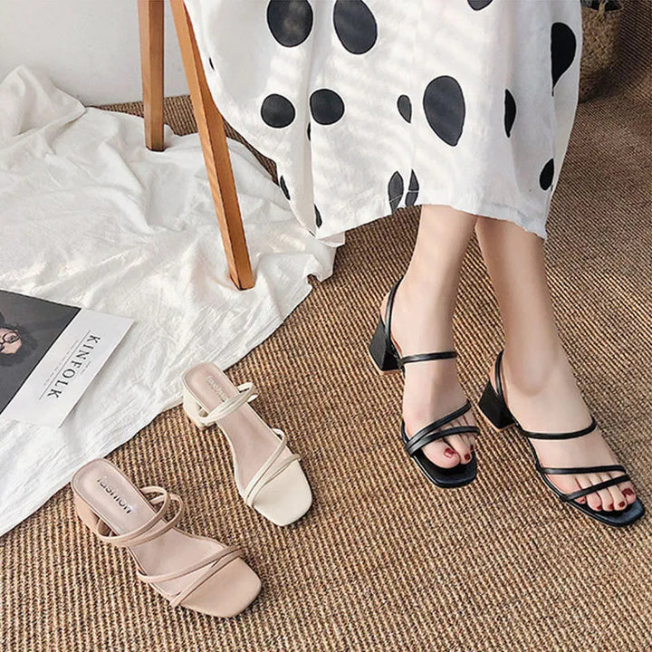 Emilia - Strappy Heel Sandals