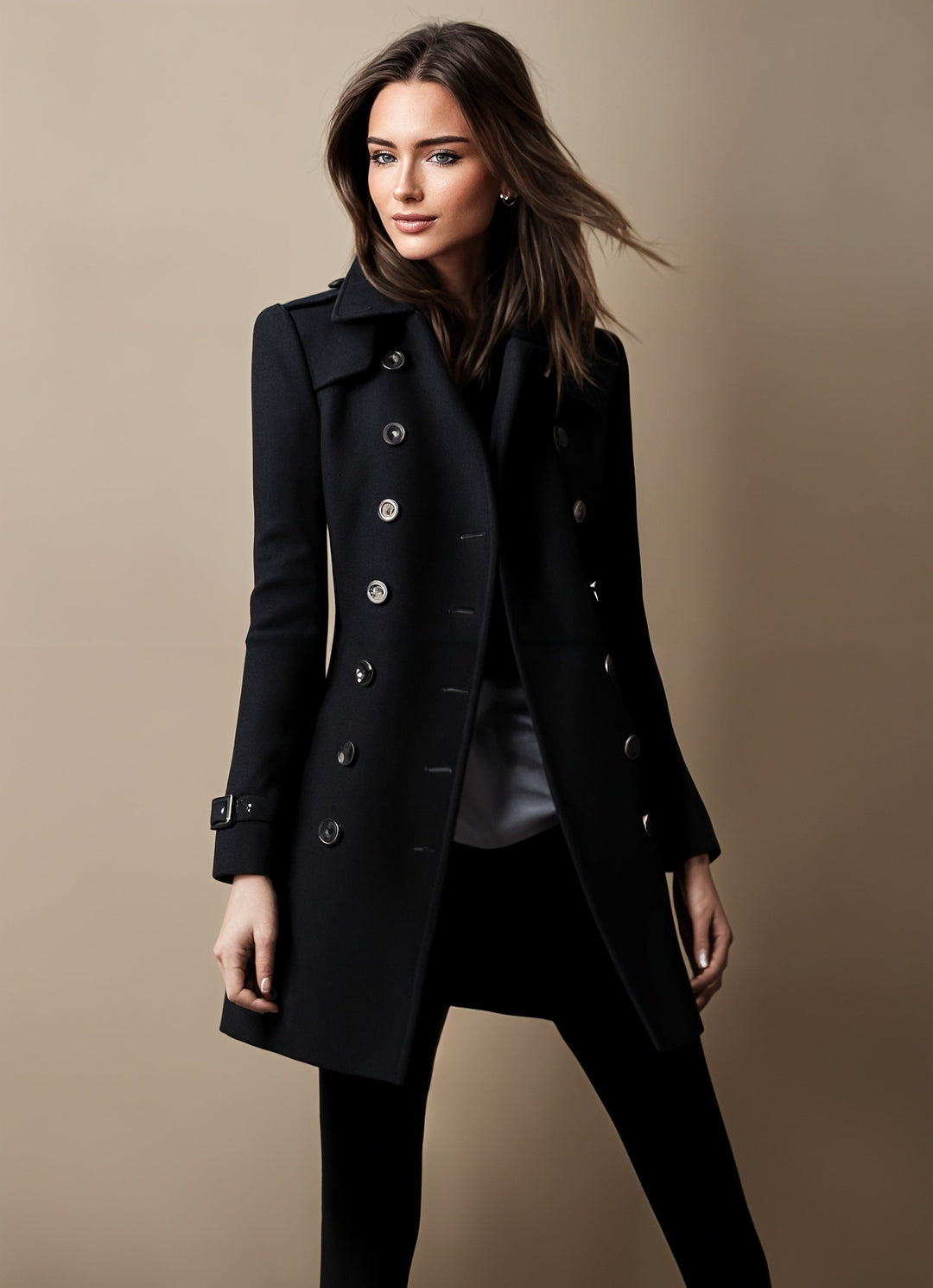 Linda - Double Breasted Trench Coat