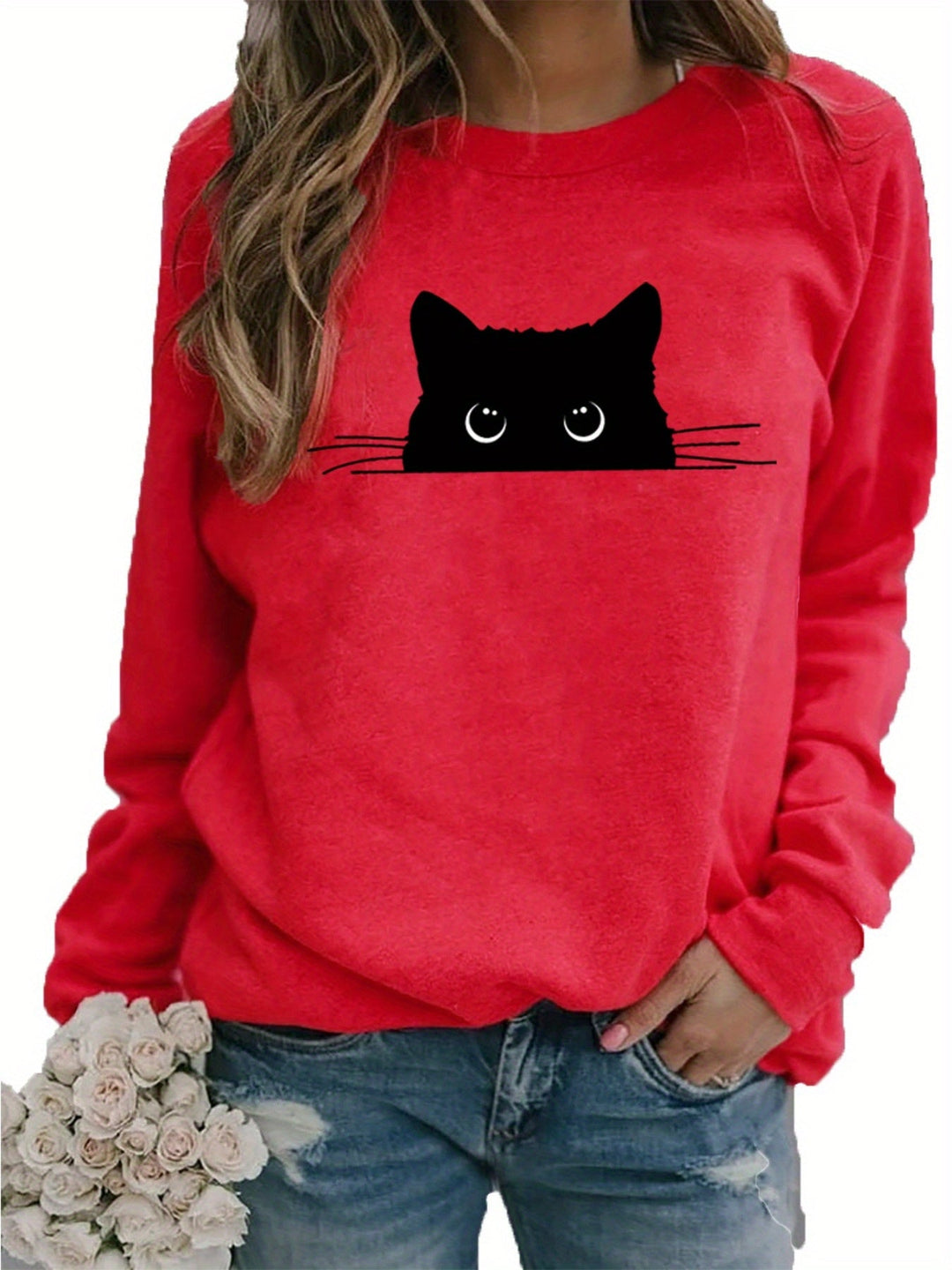 Evelyn™ Casual Cat Sweatshirt