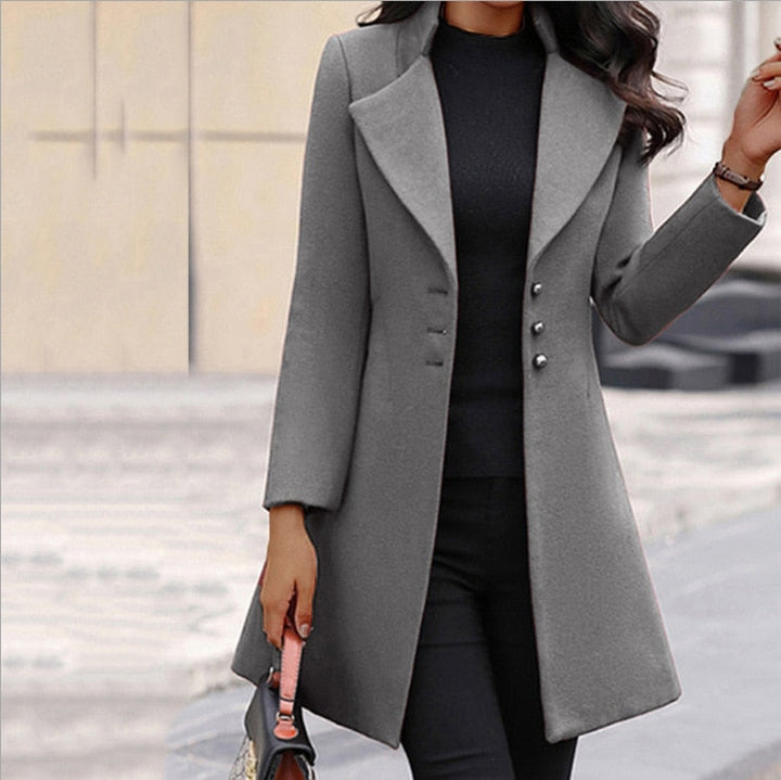 Amelia - Stylish Double-Breasted Coat