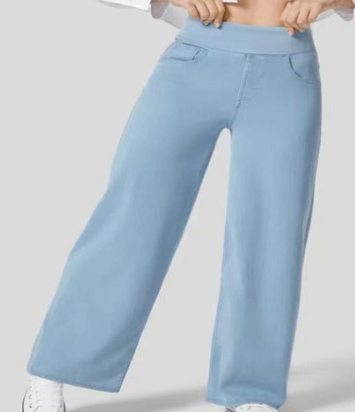 Hazel Stretch Palazzo Jeans