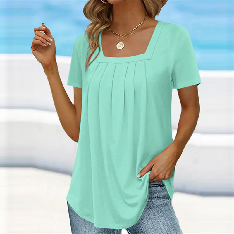 Madelyn - Stylish Pleated Blouse