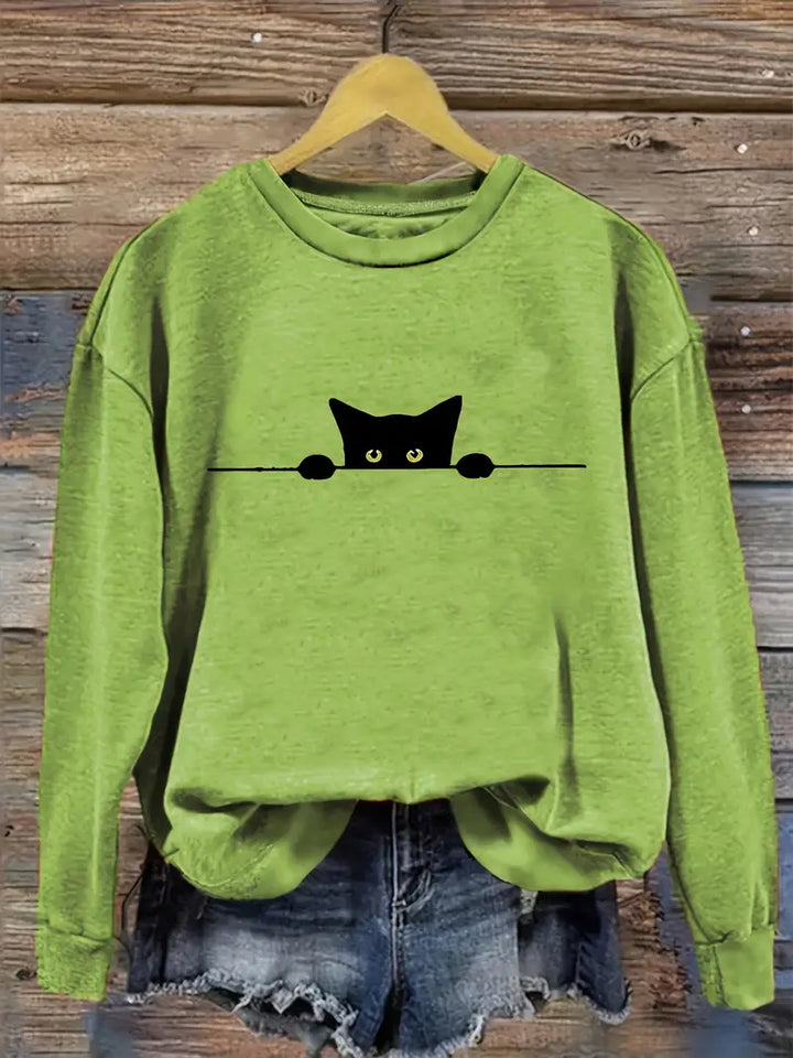 Evelyn™ Casual Cat Sweatshirt