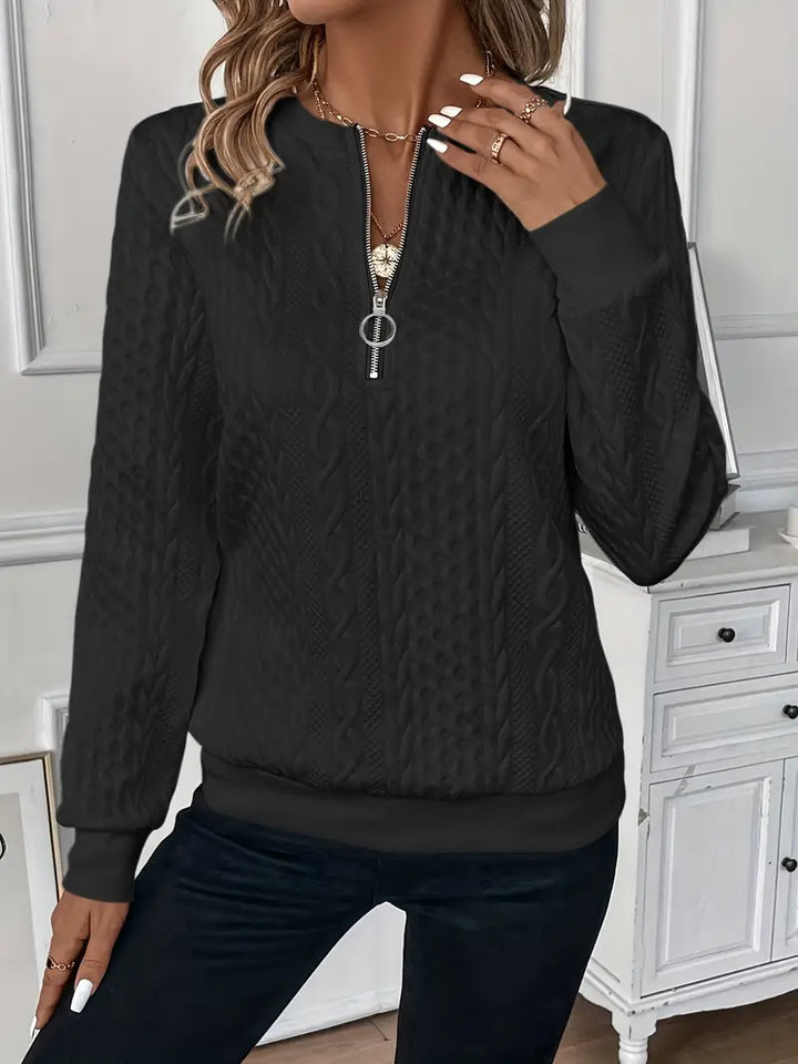 Fleur - Quarter-Zip Pullover