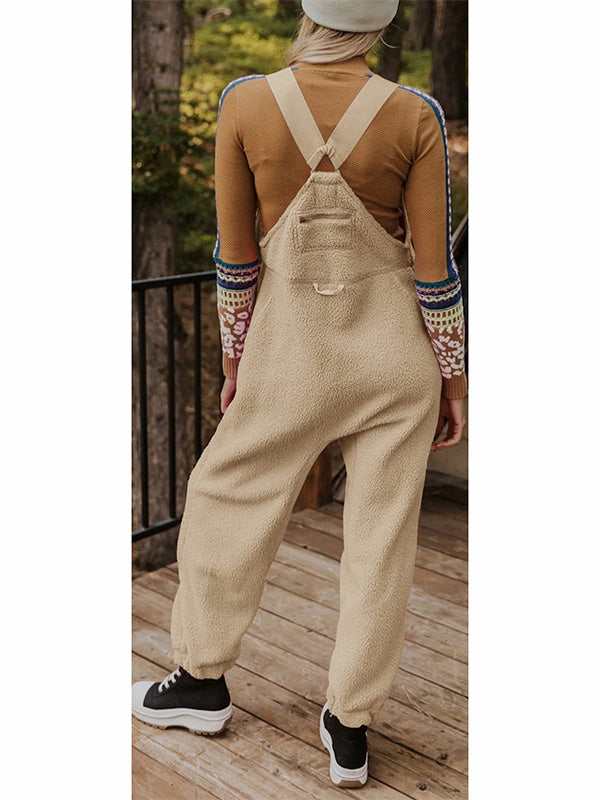 Hailey™ Cozy Fleece Overalls