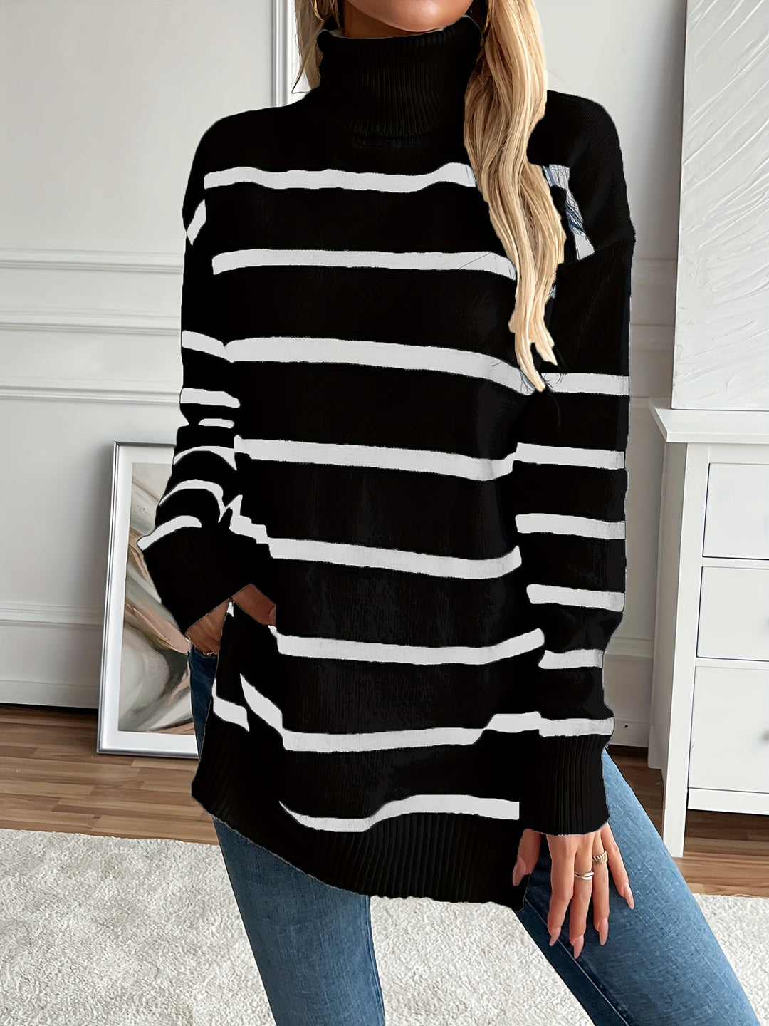 Maya - Striped Sweater