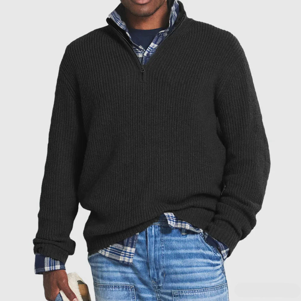 Clarence - Half-Zip Sweater