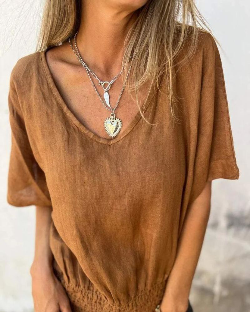 Francine - Relaxed Summer Top