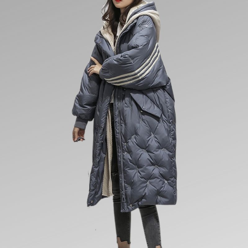 Penelope - Elegant Puffer Hooded Jacket