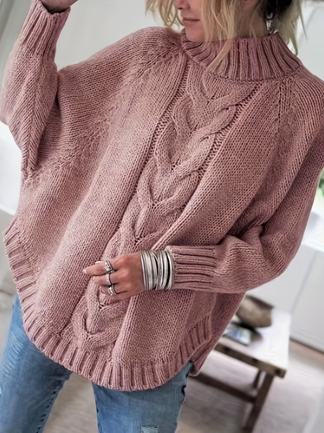 Clara™ Cable Knit Sweater