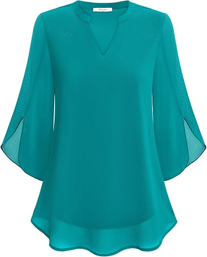 Debbie™ Elegant Chiffon Blouse