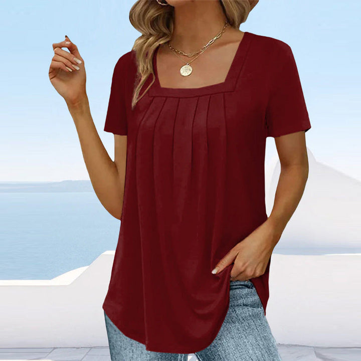 Madelyn - Stylish Pleated Blouse