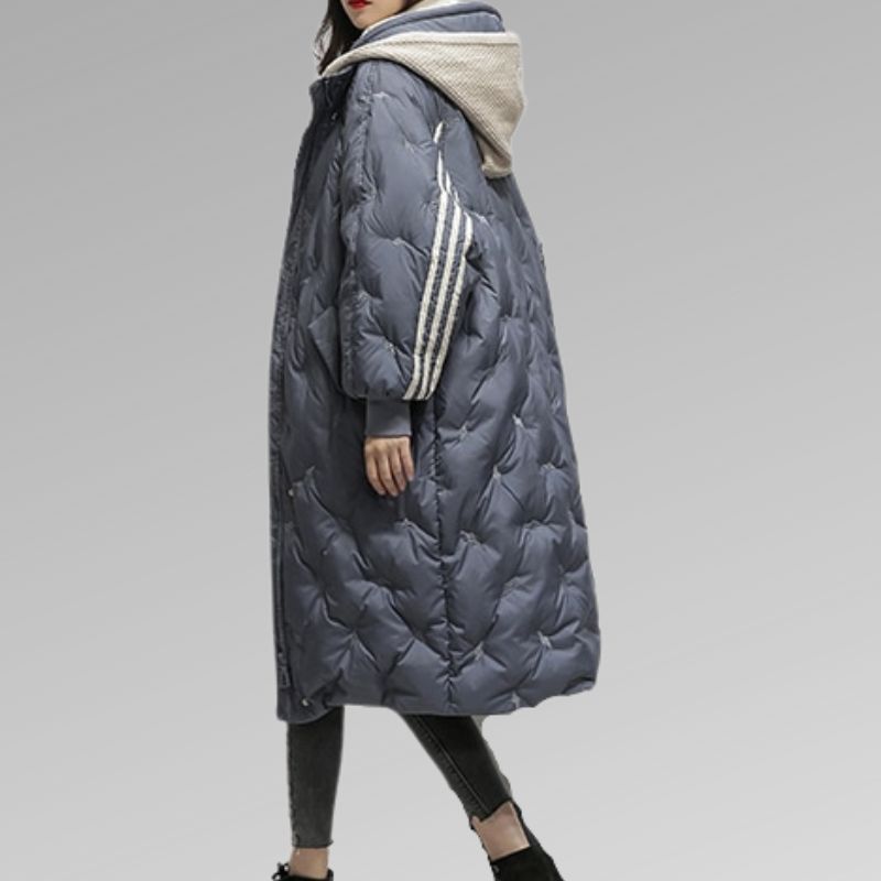 Penelope - Elegant Puffer Hooded Jacket