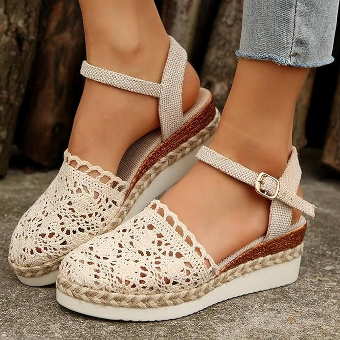 Molly - Lightweight Ankle Strap Sandals