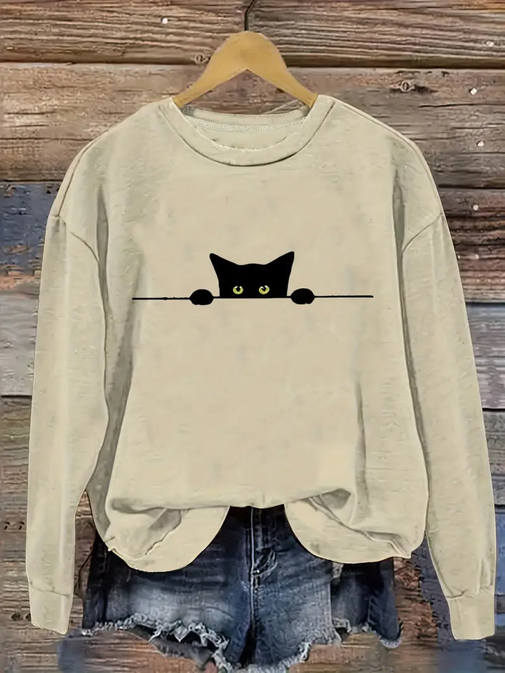 Evelyn™ Casual Cat Sweatshirt