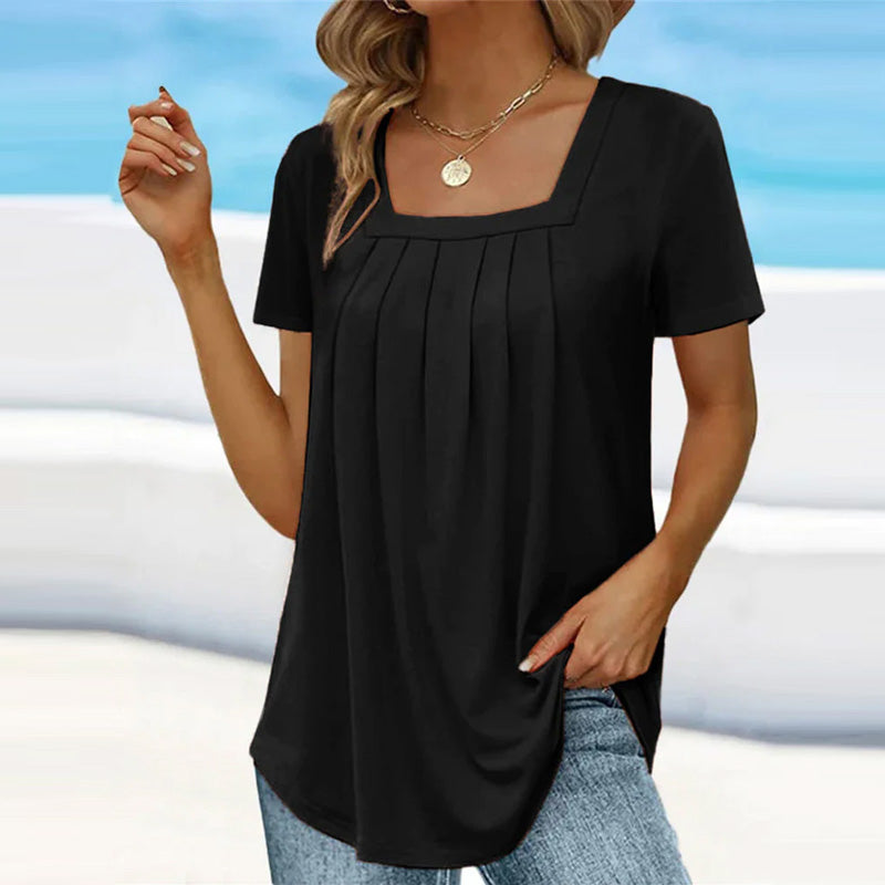 Madelyn - Stylish Pleated Blouse