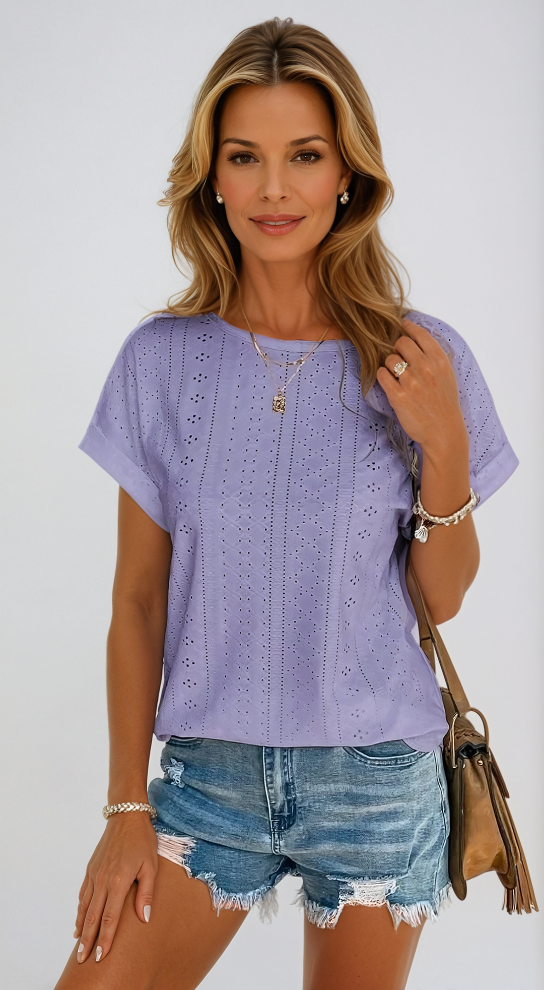 Alice - Summer Round Neck Top