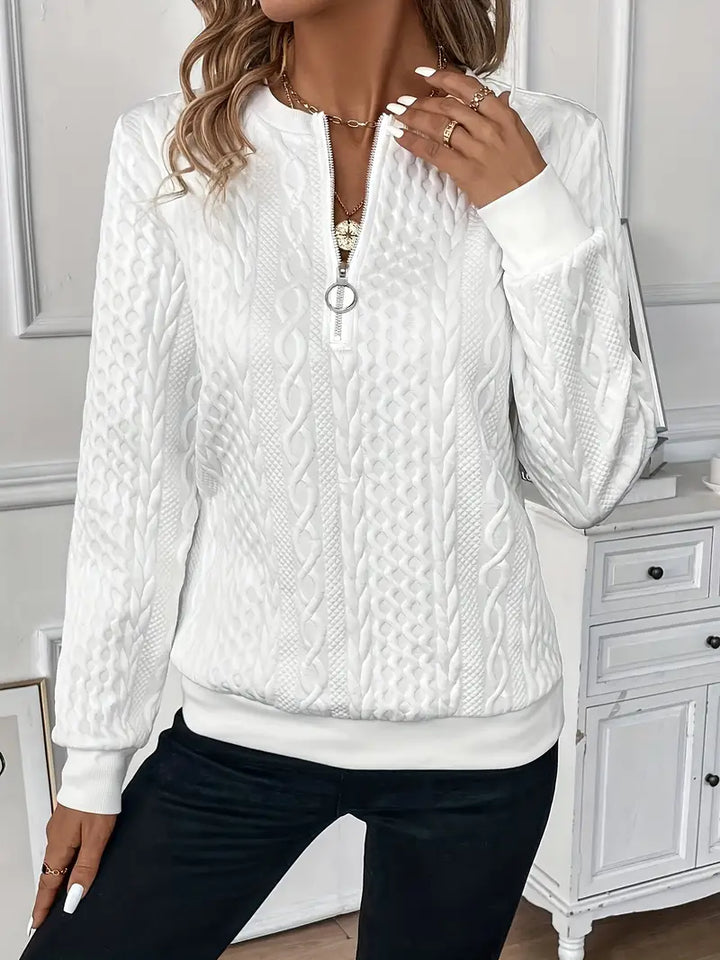 Fleur - Quarter-Zip Pullover