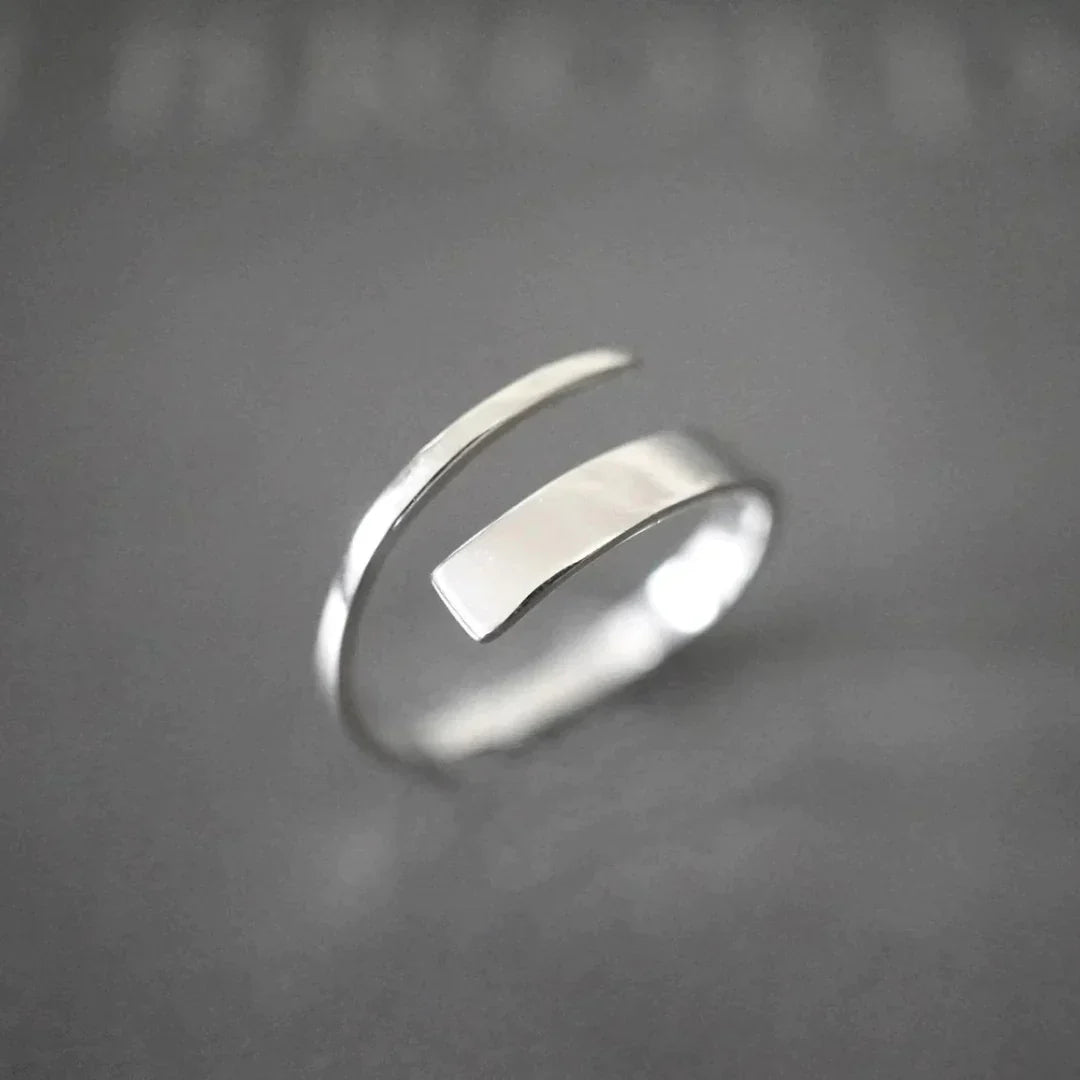 Adjustable Sterling Silver Ring