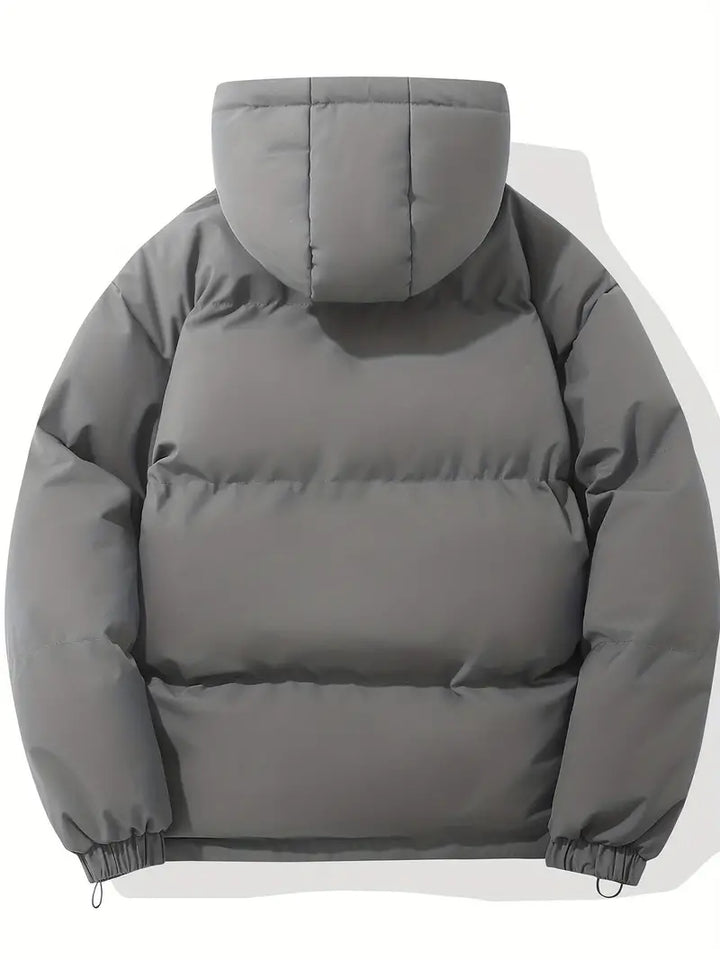 Elizabeth - Cozy Plain Puffer Jacket