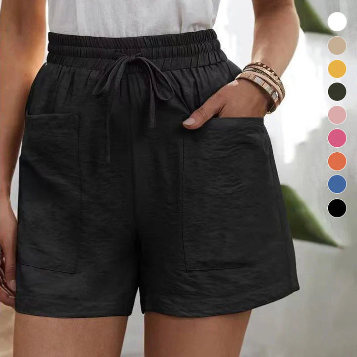 Kinsley - High Waisted Casual Shorts