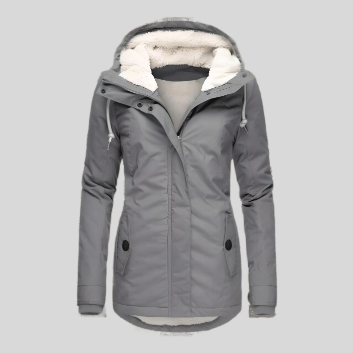 Kaylee - Tailored Hooded Coat