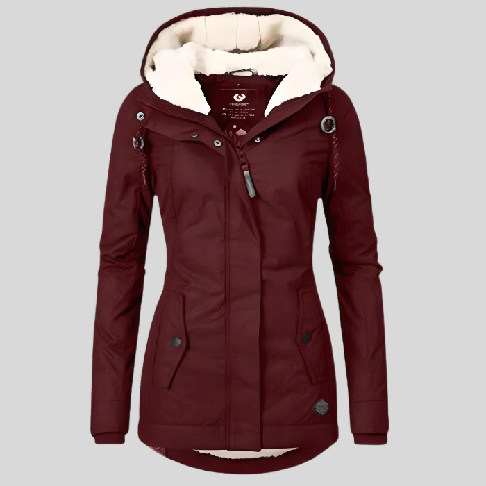 Kaylee - Tailored Hooded Coat