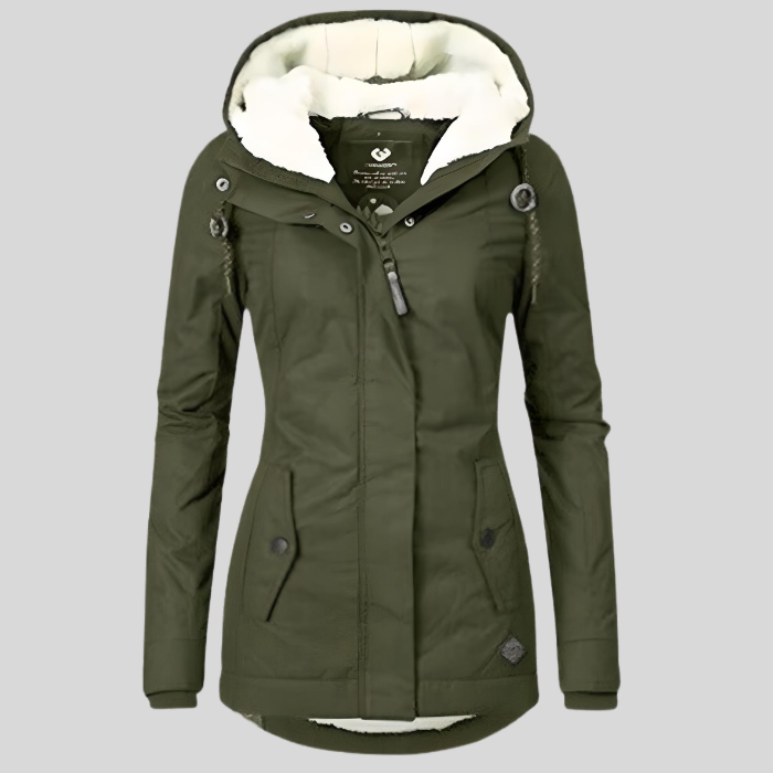 Kaylee - Tailored Hooded Coat