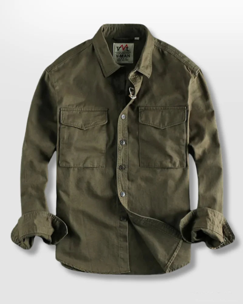 Tristan - Cargo Button-Down Shirt