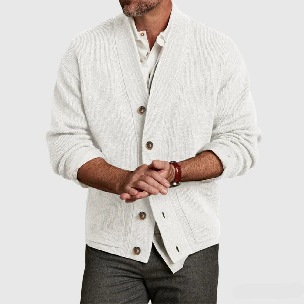 Dean - Classic Collar Cardigan