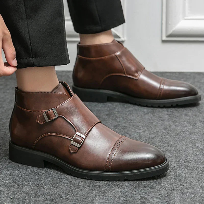 Darell - Double Monk Boots