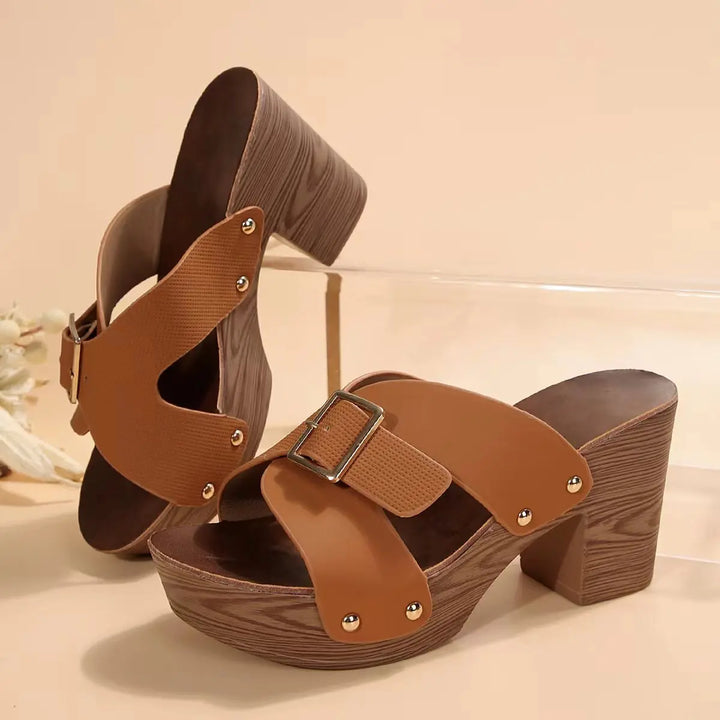 Antonella - Soft Platform Heels