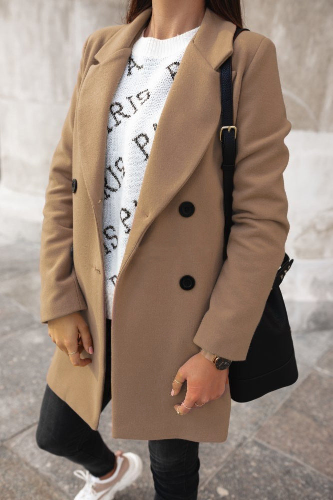 Teresa™ Elegant Lapel Coat