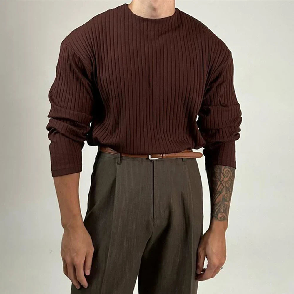 Adonis Tapered Knit Pullover