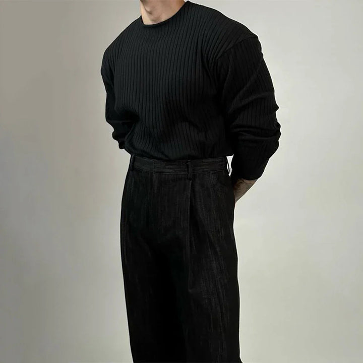 Adonis Tapered Knit Pullover