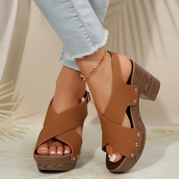 Valentina - Glamorous Slingback Sandals