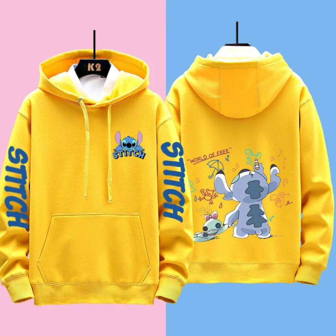 Stitchy - Comfortable Cartoon Hoodie