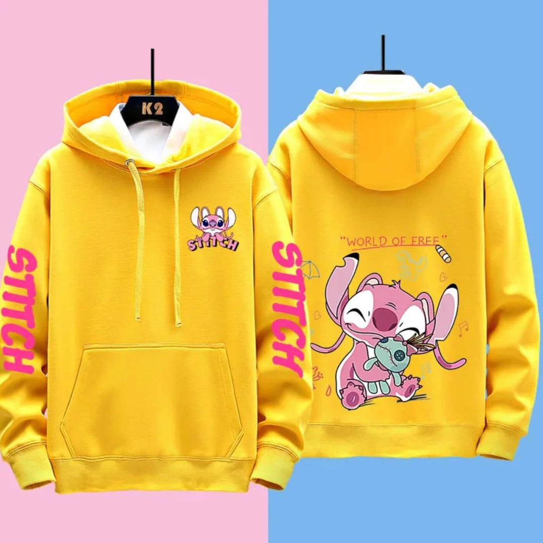 Stitchy - Comfortable Cartoon Hoodie