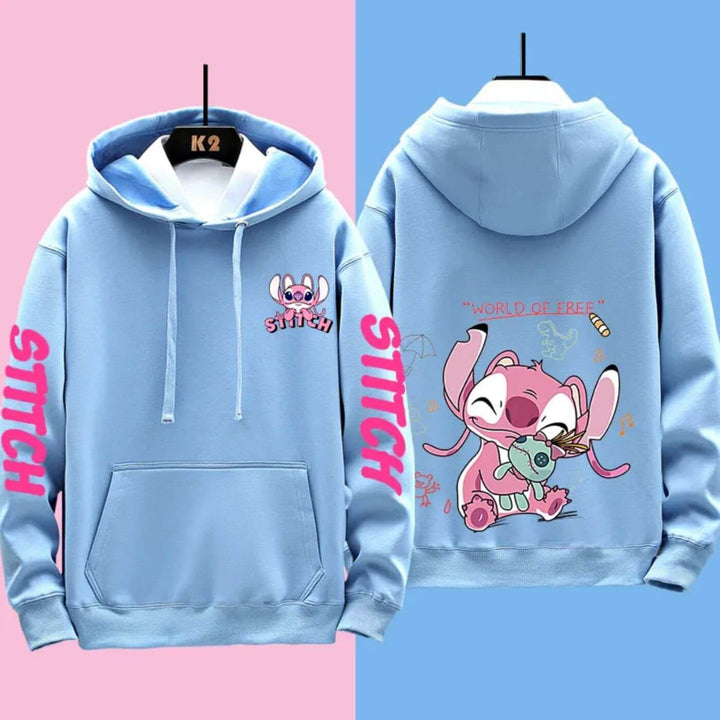 Stitchy - Comfortable Cartoon Hoodie