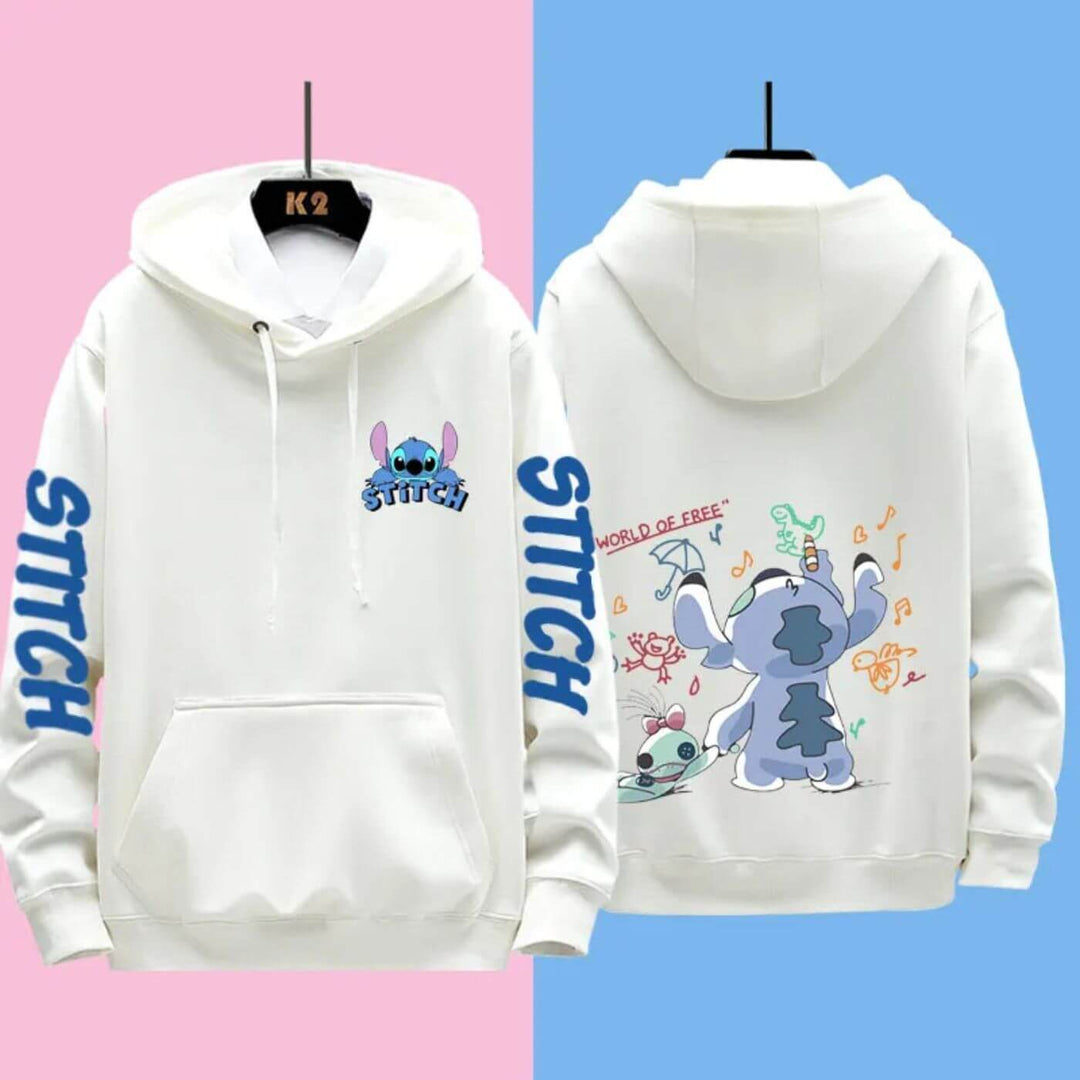 Stitchy - Comfortable Cartoon Hoodie