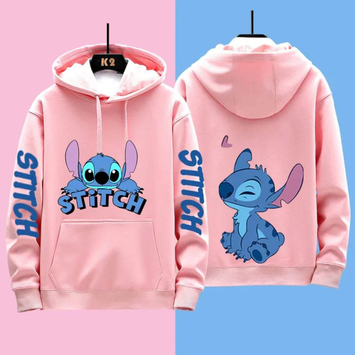 Stitchy - Comfortable Cartoon Hoodie