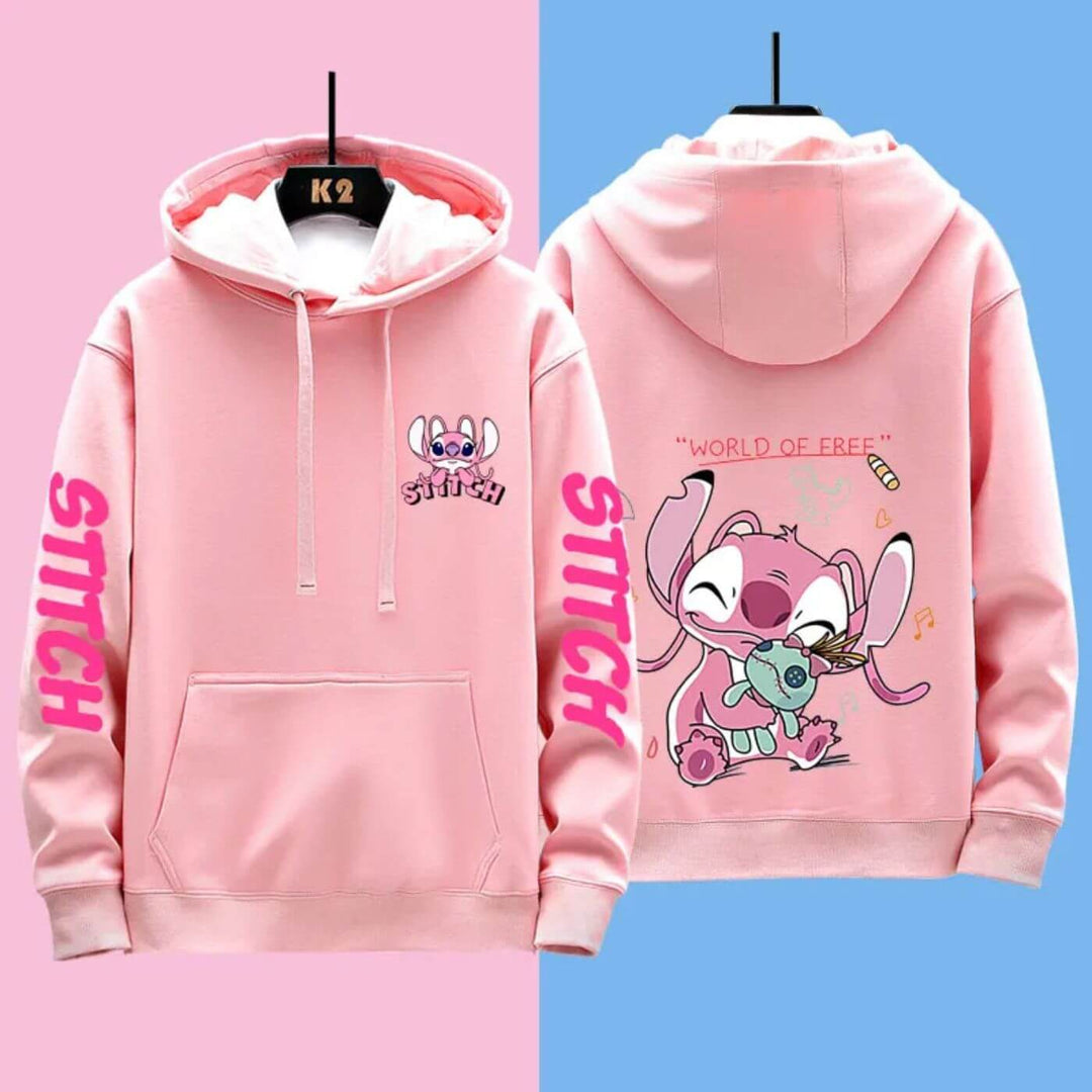 Stitchy - Comfortable Cartoon Hoodie