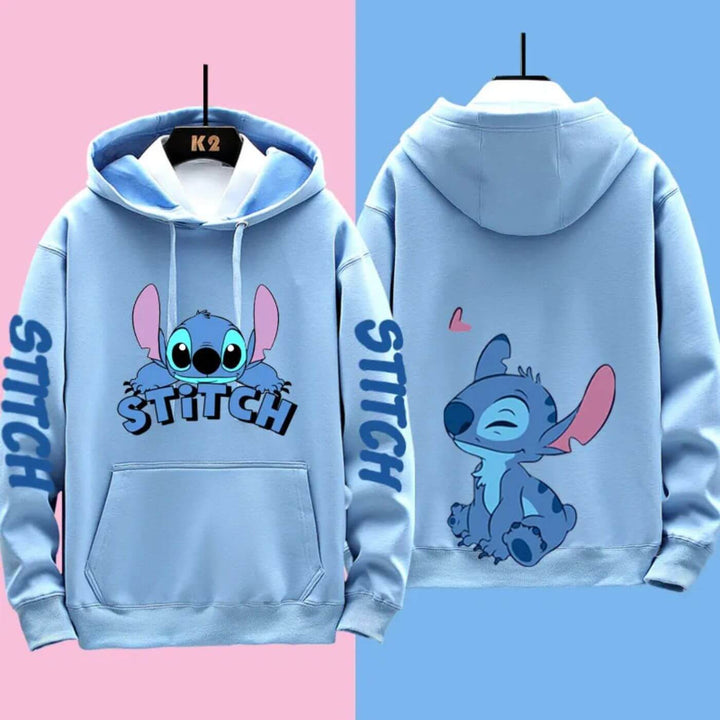 Stitchy - Comfortable Cartoon Hoodie