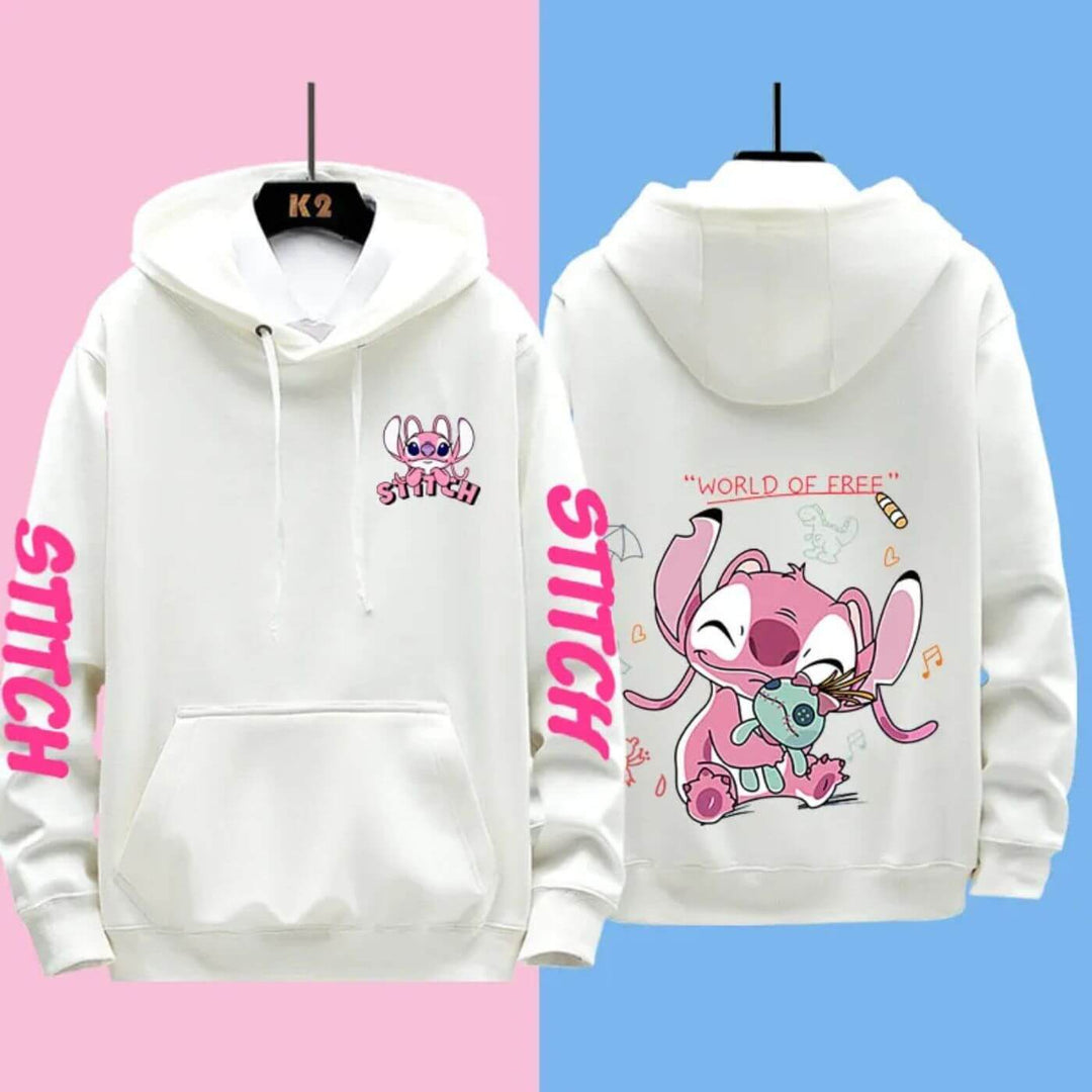 Stitchy - Comfortable Cartoon Hoodie