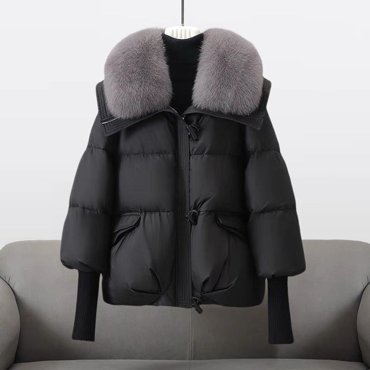 Cora - Glam Fur Windbreaker