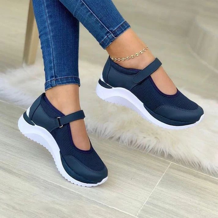 Ximena - Chic Strap Sneakers