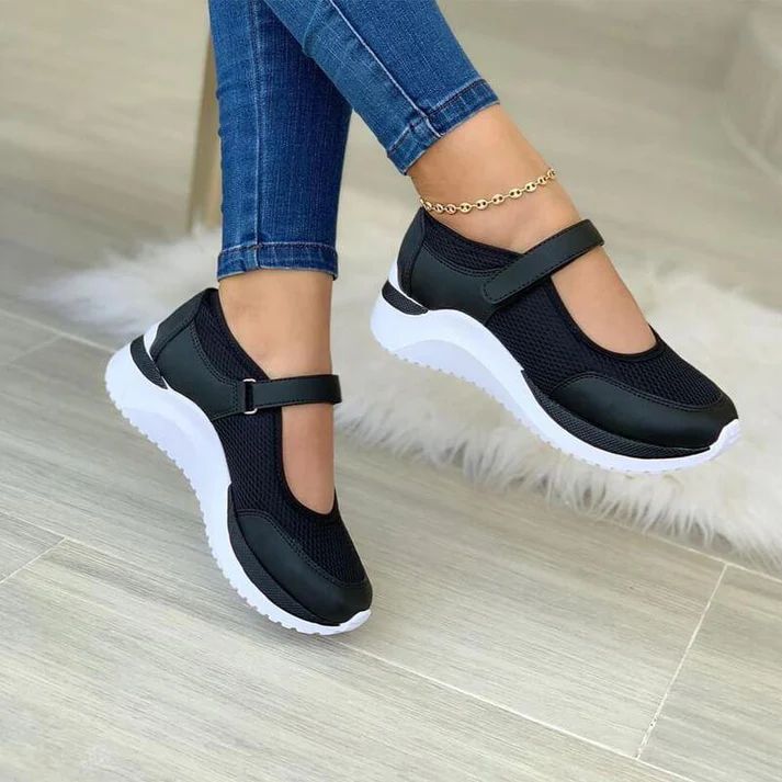 Ximena - Chic Strap Sneakers